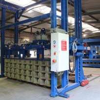 máquina limpiadora de productos y paletas