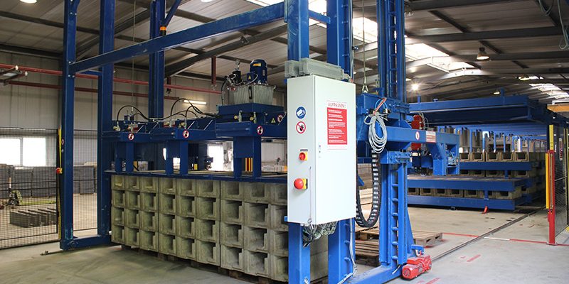 máquina limpiadora de productos y paletas